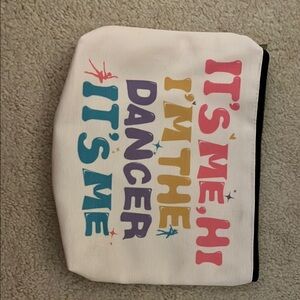 Colorful Dancer Quote Pouch